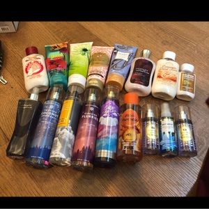 Bath and body works set